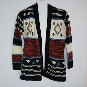 Elegant Multicolor Women's Cardigan Sweater